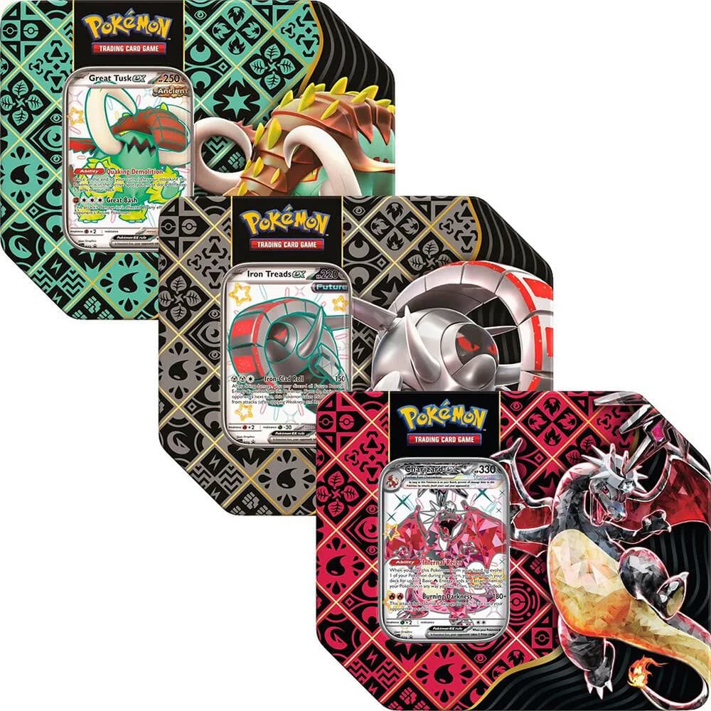 Hình ảnh sản phẩm Bộ hộp thiếc Paldean Fates [Bộ 3]
