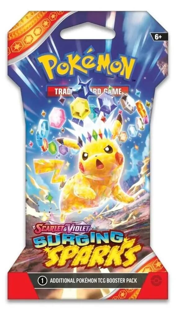 Surging Sparks Sleeved Booster Pack product image