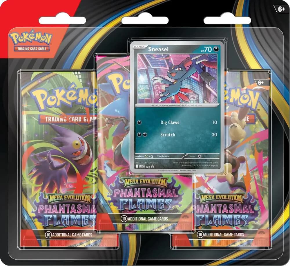 Phantasmal Flames 3 Pack Blister [Sneasel] product image