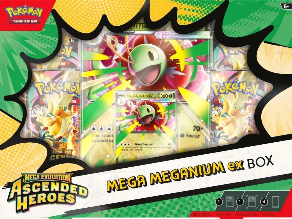 Ascended Heroes Mega Meganium ex Box product image