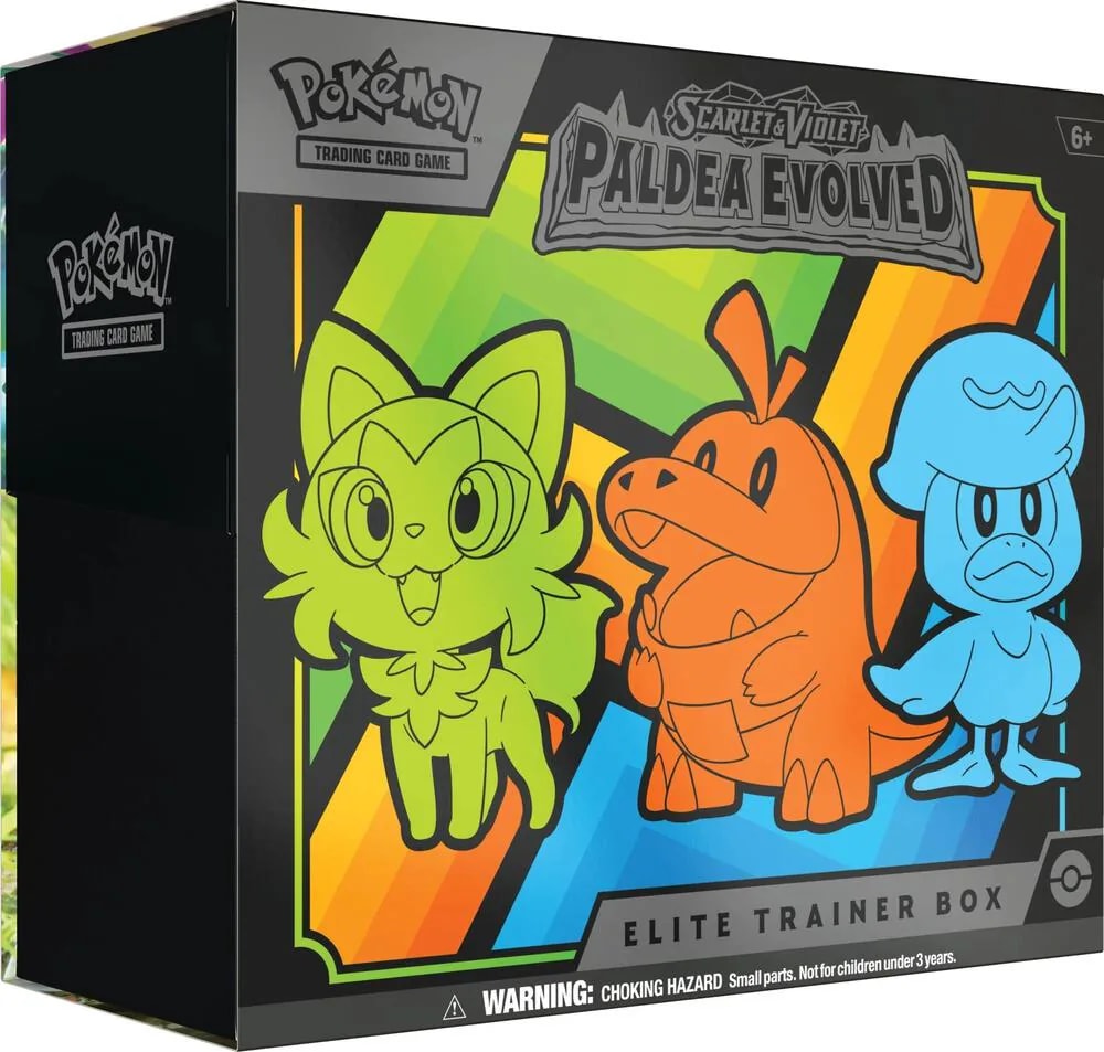 Paldea Evolved Elite Trainer Box product image