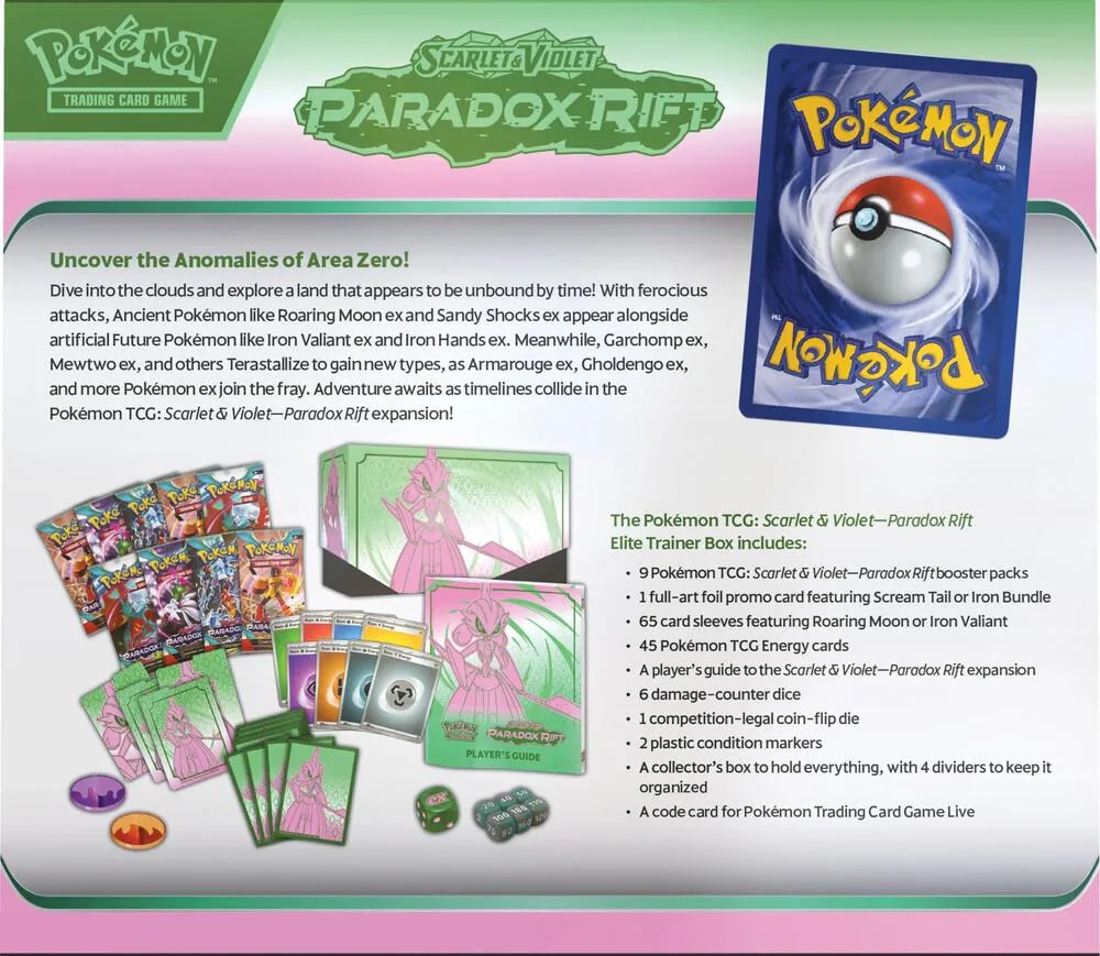 Paradox Rift Elite Trainer Box [Iron Valiant] product image