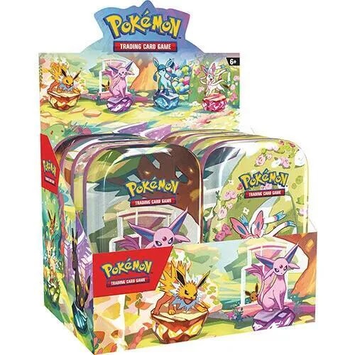 Prismatic Evolutions Mini Tin Display product image