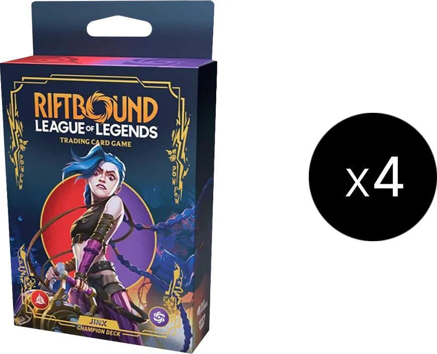 Hình ảnh sản phẩm Khay bộ bài Champion Origins (Jinx)