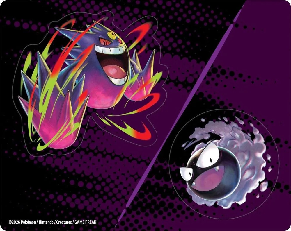 Mega Evolution: Ascended Heroes Tech Sticker Collection - Gastly product image