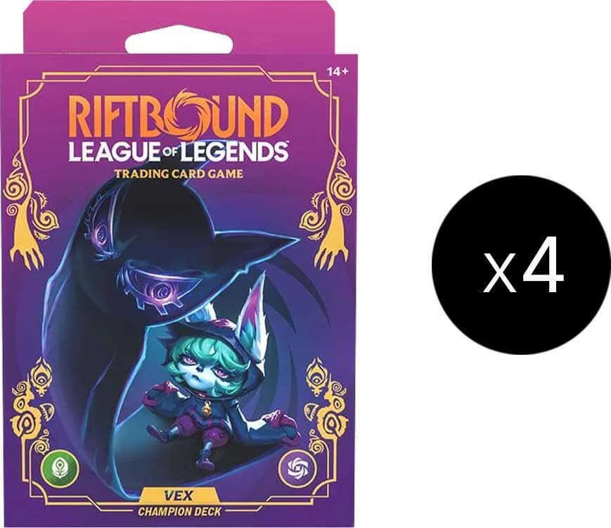 Unleashed - Champion Deck (Vex) Display product image