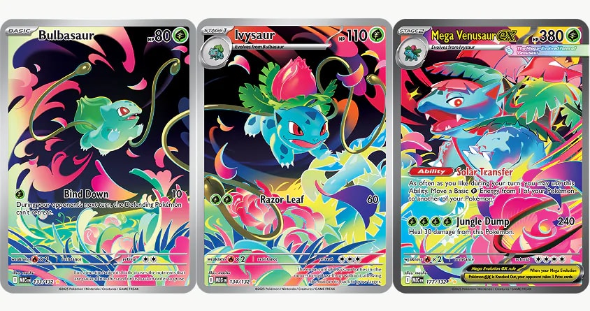 All The Secret Rares From Mega Evolution Base