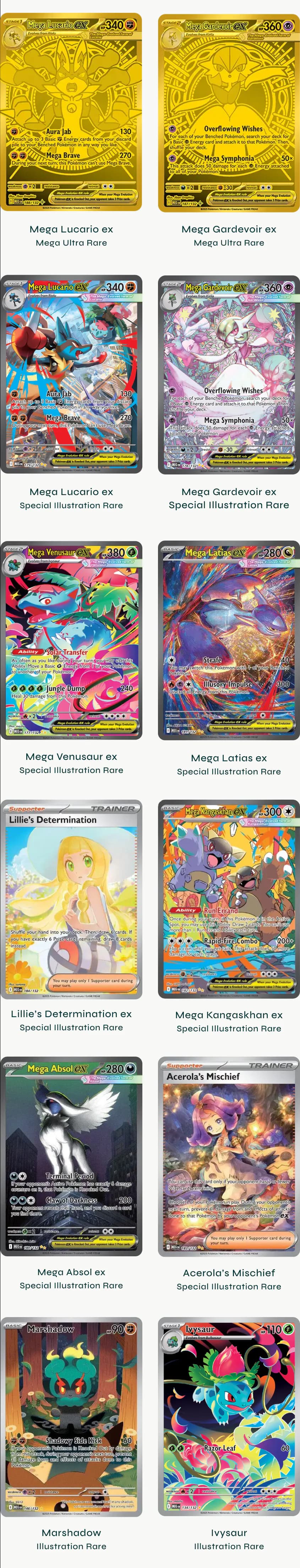 The Top 12 Cards From Mega Evolution Base
