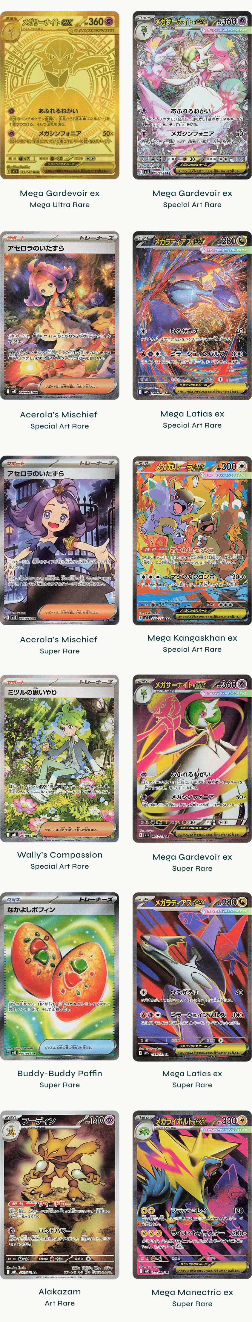 12 lá bài hàng đầu từ Mega Symphonia